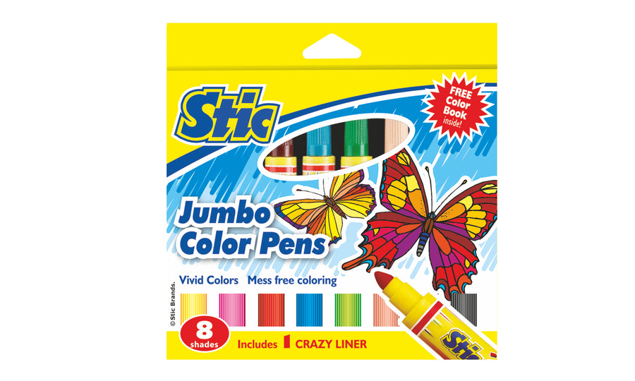 Jumbo Color Pens 15 Color Set