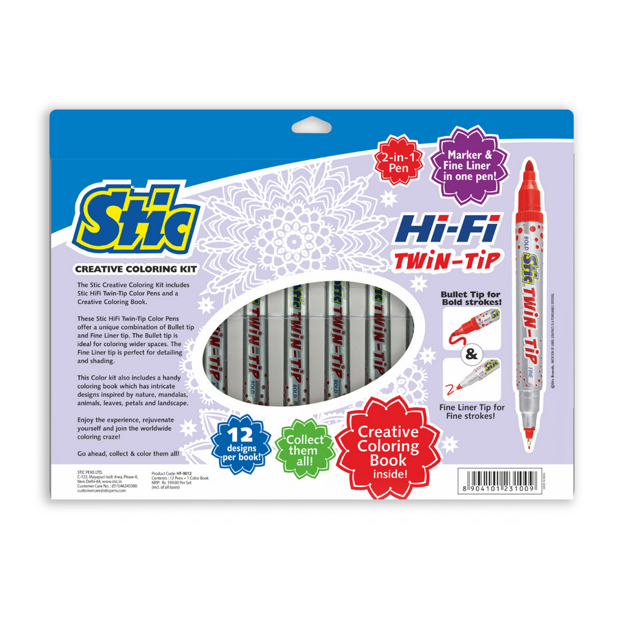 Hi-Fi Twin Tip 12 Shades