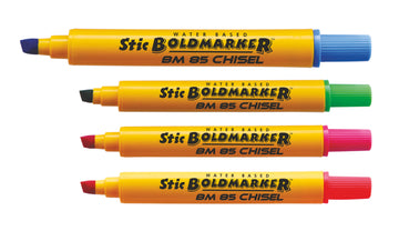 Boldmarker Water Based Chisel Tip Pen