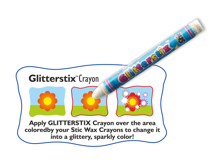 Wax Crayons Extra Long 25 Shades Set
