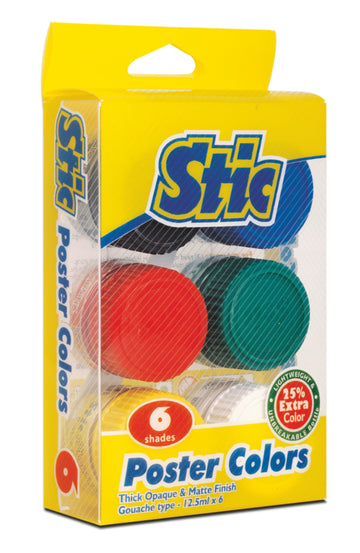 Poster Colors - 6 Shades-12.5ml