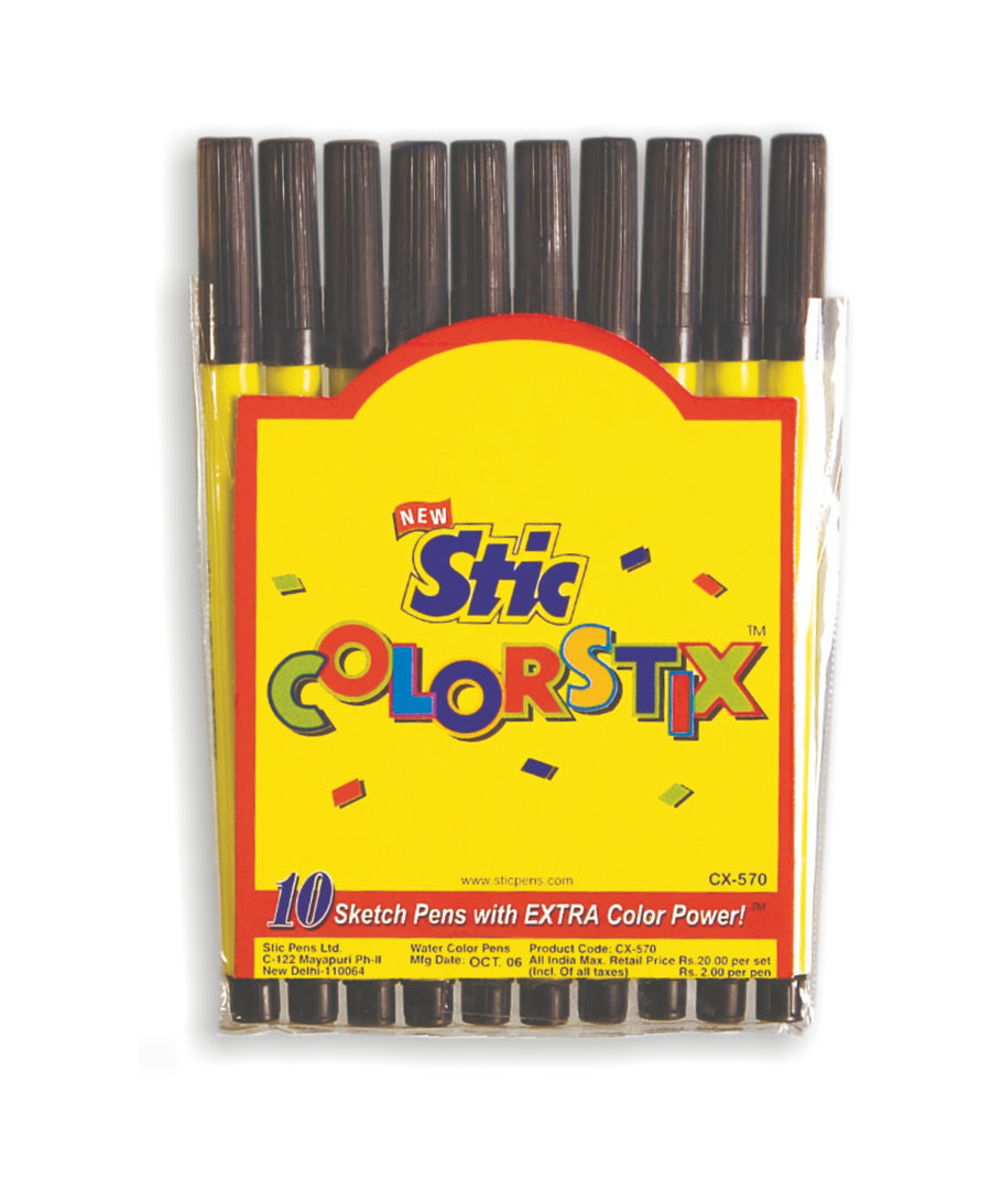 Ink Stylo Sketch Pen Eyeliner (Black) – Coloressence Cosmetics