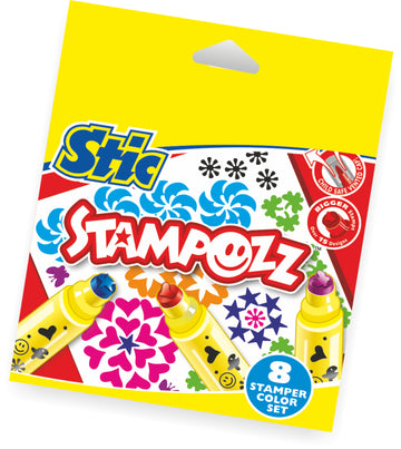 Stampozz Emoji Stamper Pens - 8 Pcs