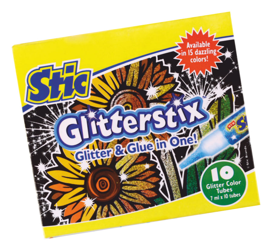 Glitterstix - Single Shade Pack of 10 Pcs - 7ml