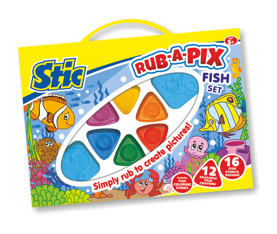 Baby Grip Crayons Fish