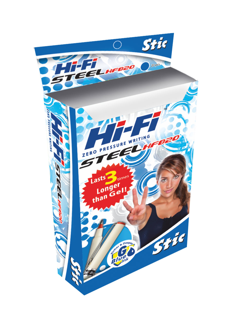 Hi Fi Steel Clip Pen