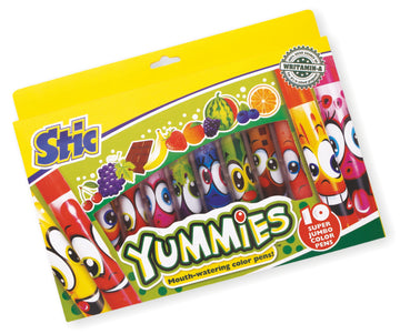 Yummies Scented Colour Pens - 10 Colors