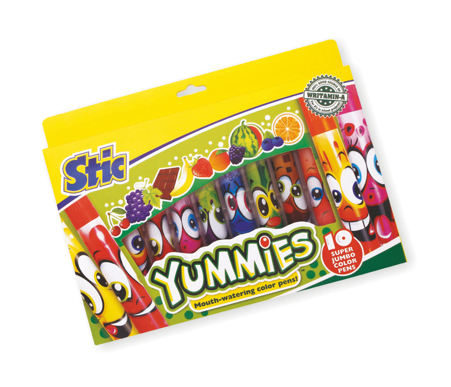 Yummies Twin Tip Color Pens - 5 Colors