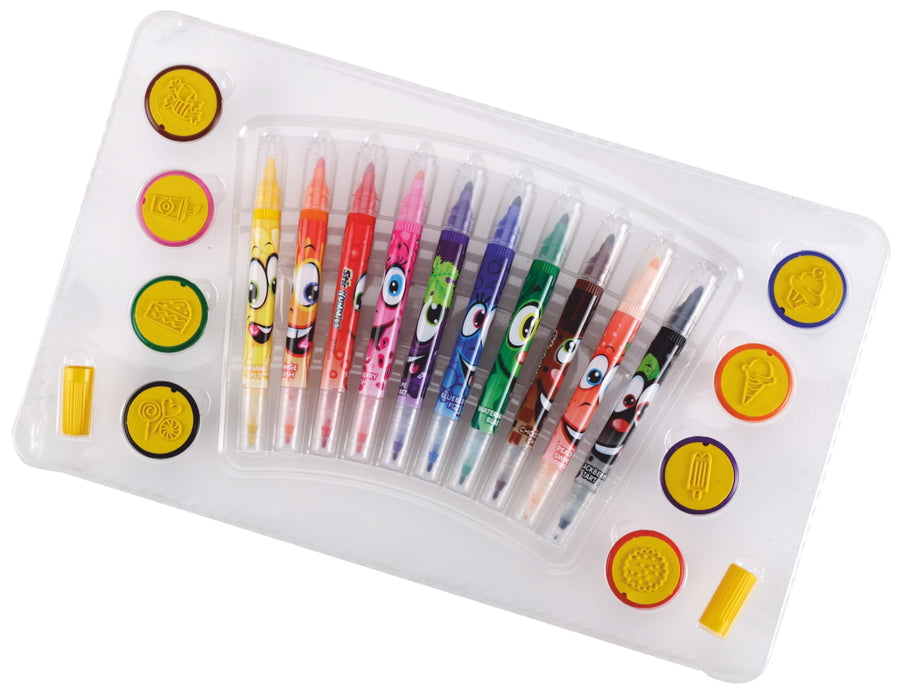 Yummies Twin Tip Color Pens - 10 Colors