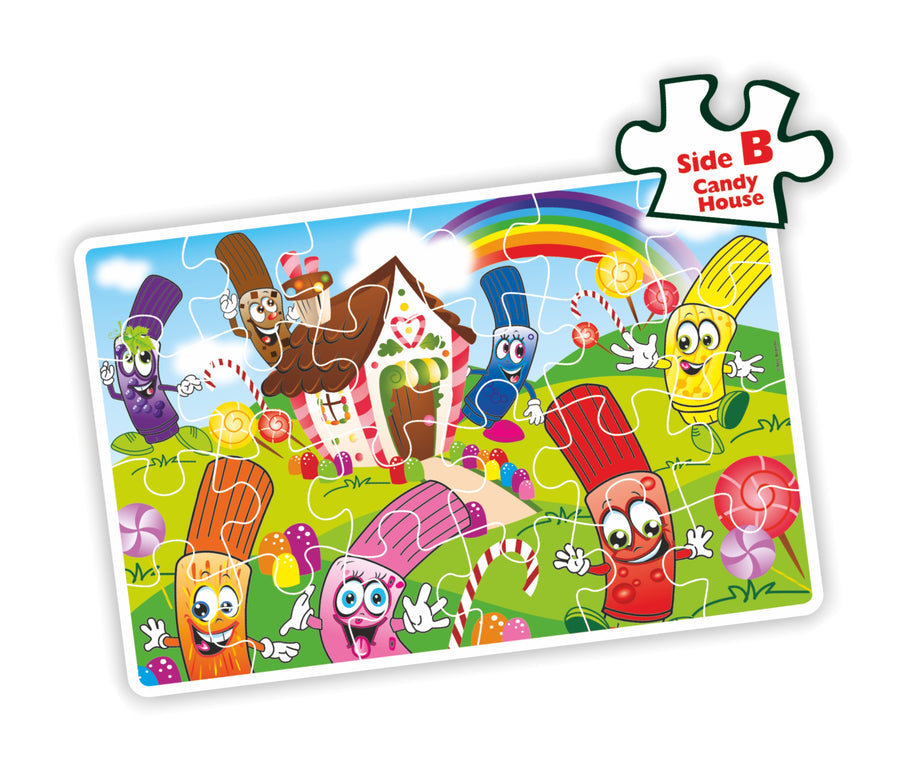 Yummies Jigsaw Puzzle Color Set